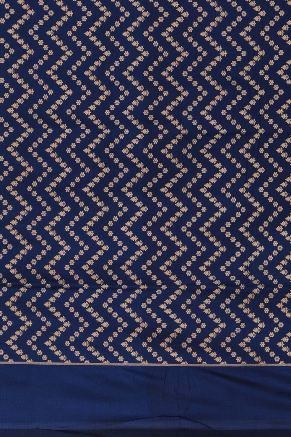 Image of Banarasi Silk Royal Blue Saree